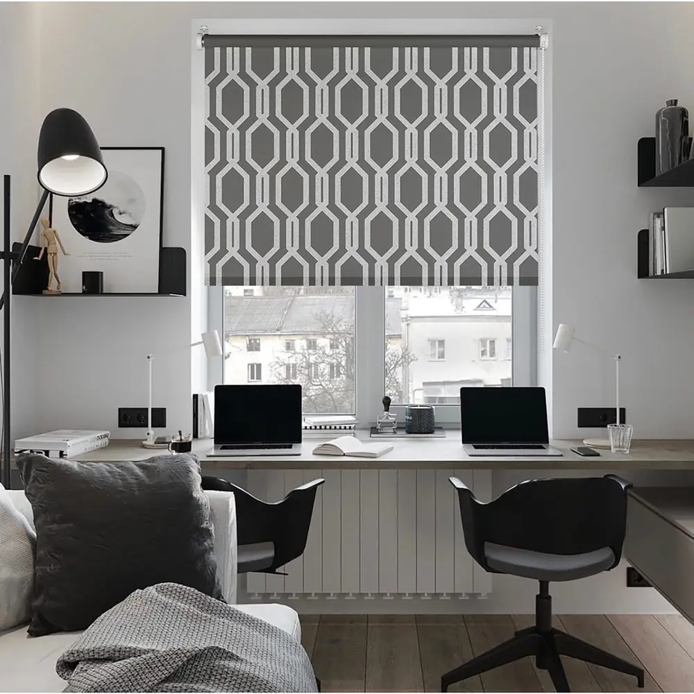 Штора рулонная Imperial 180x175 см серая PRAKTO STLM-2098567 - Вид №4