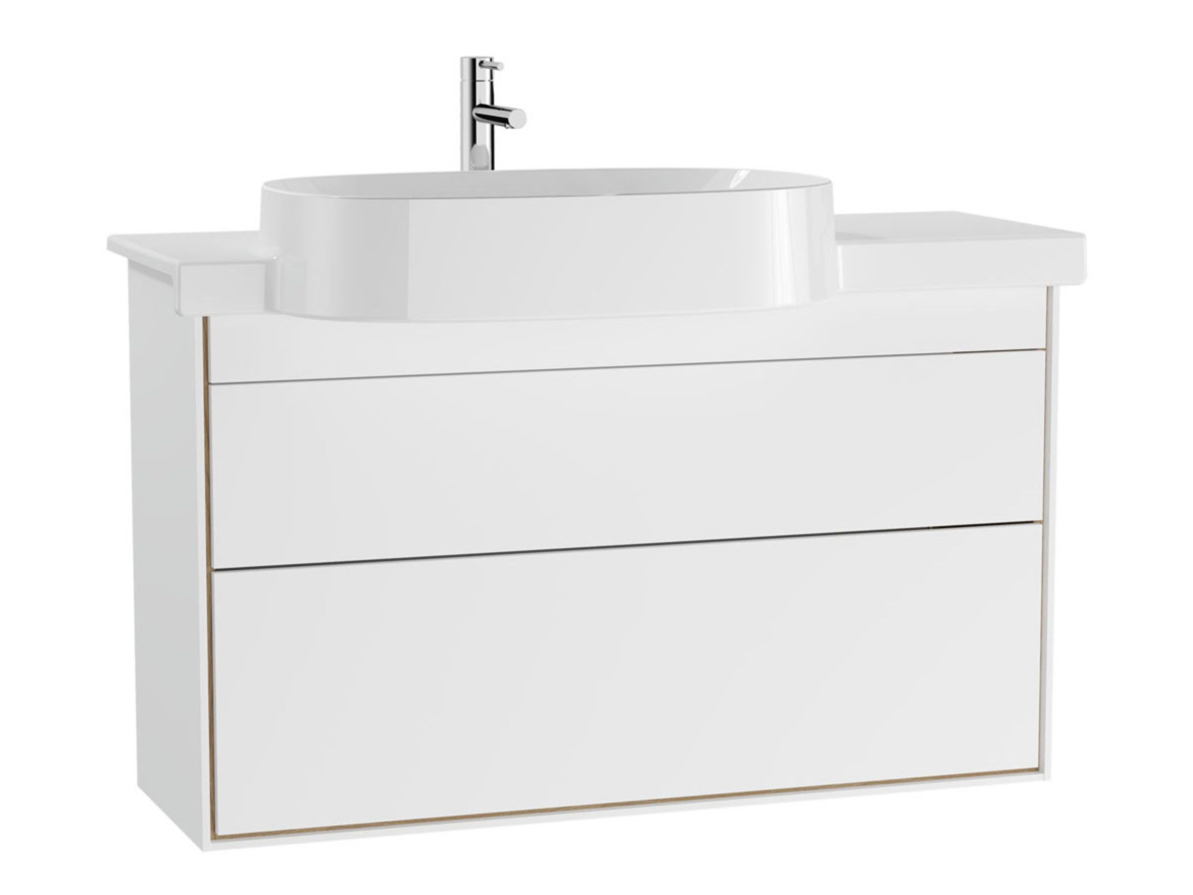 Деревянный подвесной умывальник с ящиками VitrA Bathrooms Voyage ARCH-00020556