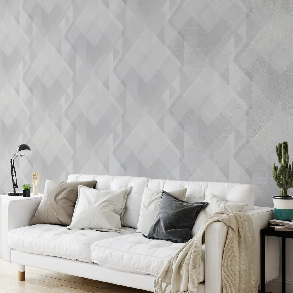 Обои флизелиновые Vog Collection Матрикс темно-серые 1.06 м 50016-44 STLM-2025977 - Вид №2