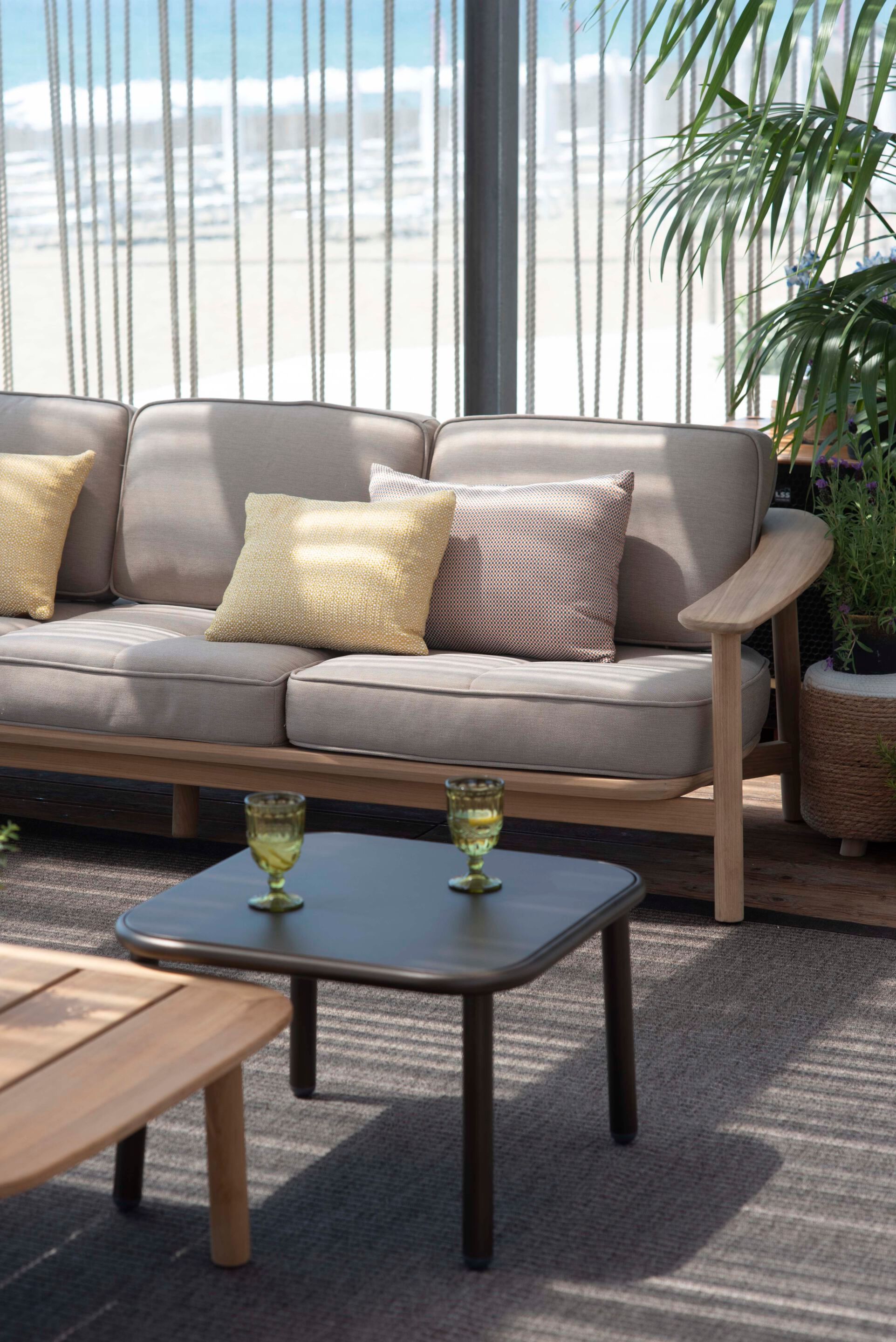 3-местный тканевый съемный садовый диван emu Близнецы ARCH-00117332 - Вид №9