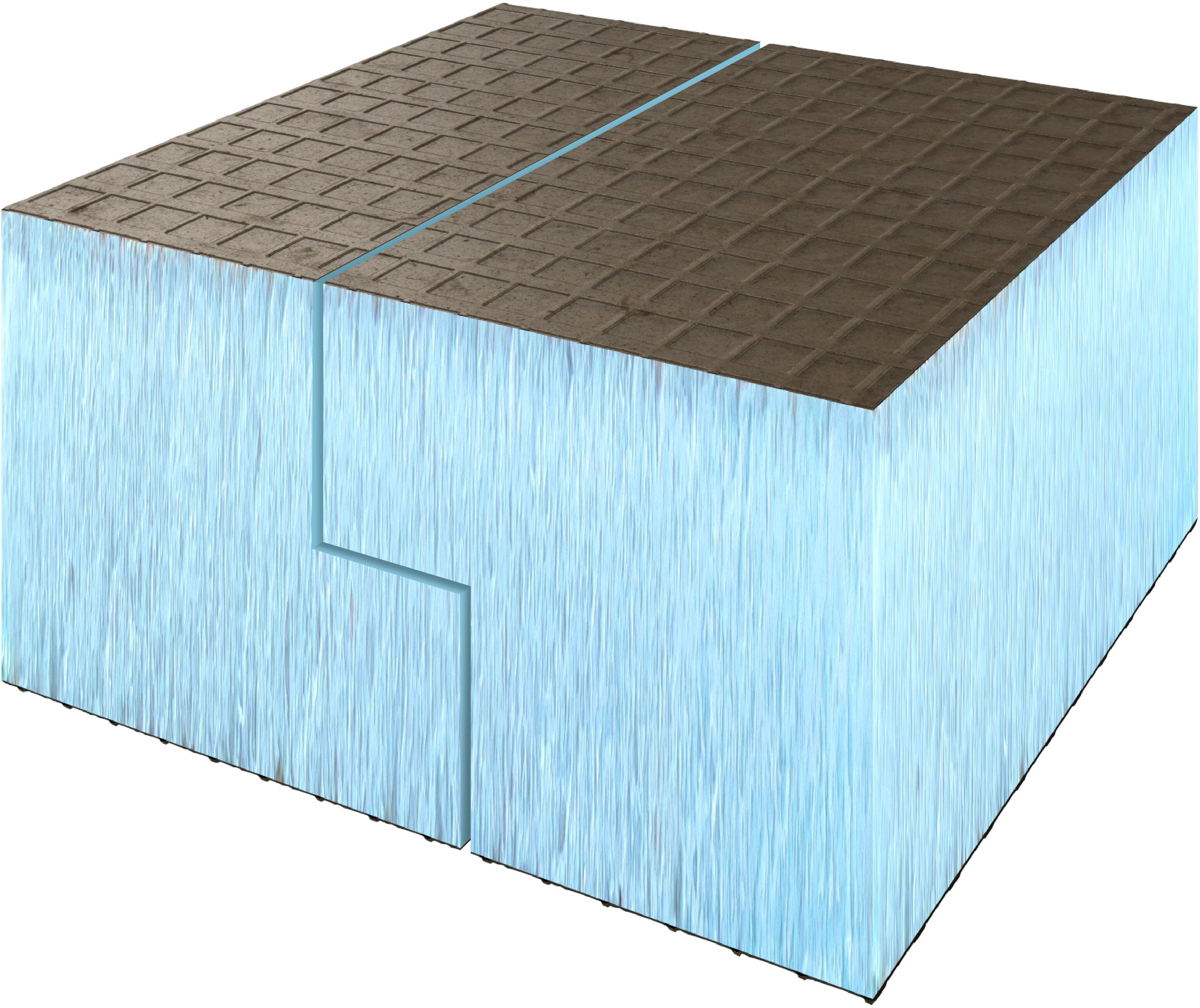 RPG1B50#2 RPG Панель для утипления фасада 2485x585x50 L