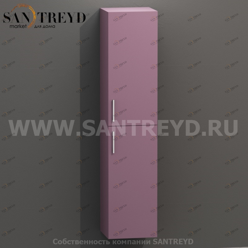 MDC081 Высокий шкаф с двумя створками 160 см фиолетовый Globo 4ALL Италия Ceramica Globo