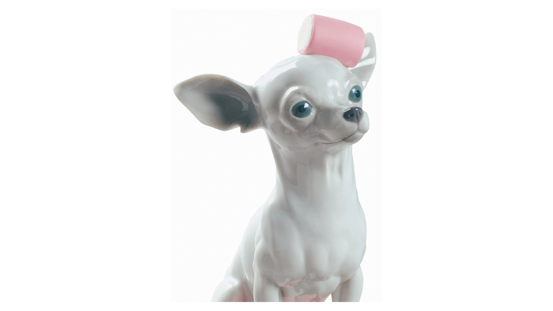 10669076 LLADRO Фигурка Lladro "Чихуахуа с зефиром" 20х24см Фарфор Lladró  - Вид №1