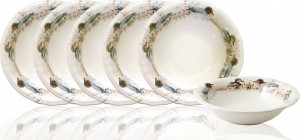 10558823 Gien Набор салатников индивидуальных Gien Солонь 17,5см, фаянс, 2шт Фаянс