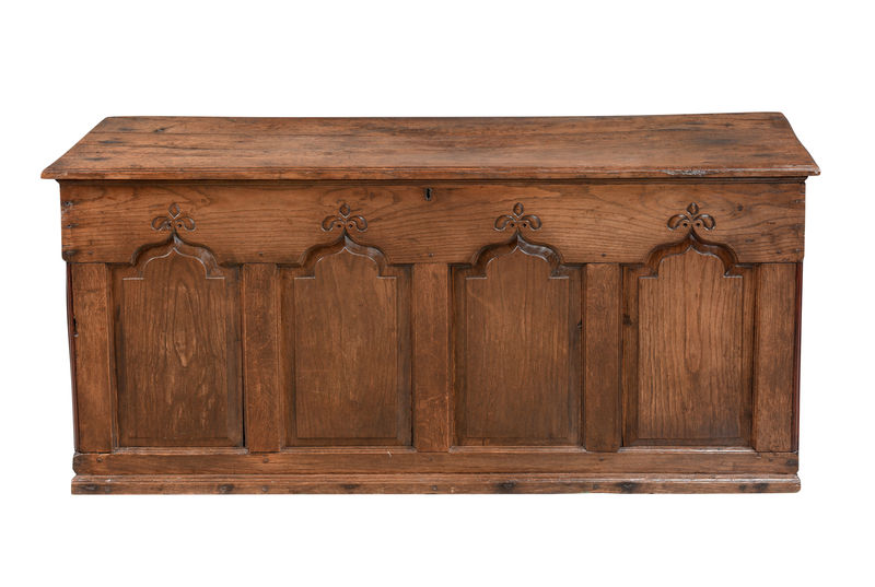 SOR27445 Дубовый сундук с панелями ijlbrown 