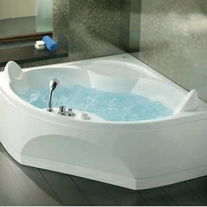 Ванна угловая с гидромассажем Greta 140 см