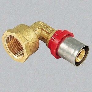 Угол BP 20х1/2" пресс TIEMME