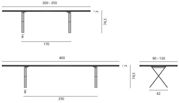 more Прямоугольный деревянный обеденный стол Lax sun-id-1434705 - Вид №7
