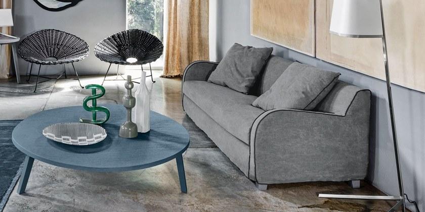 Gervasoni Мягкий диван со съемным чехлом из ткани Next / spin sun-id-1374361 - Вид №5