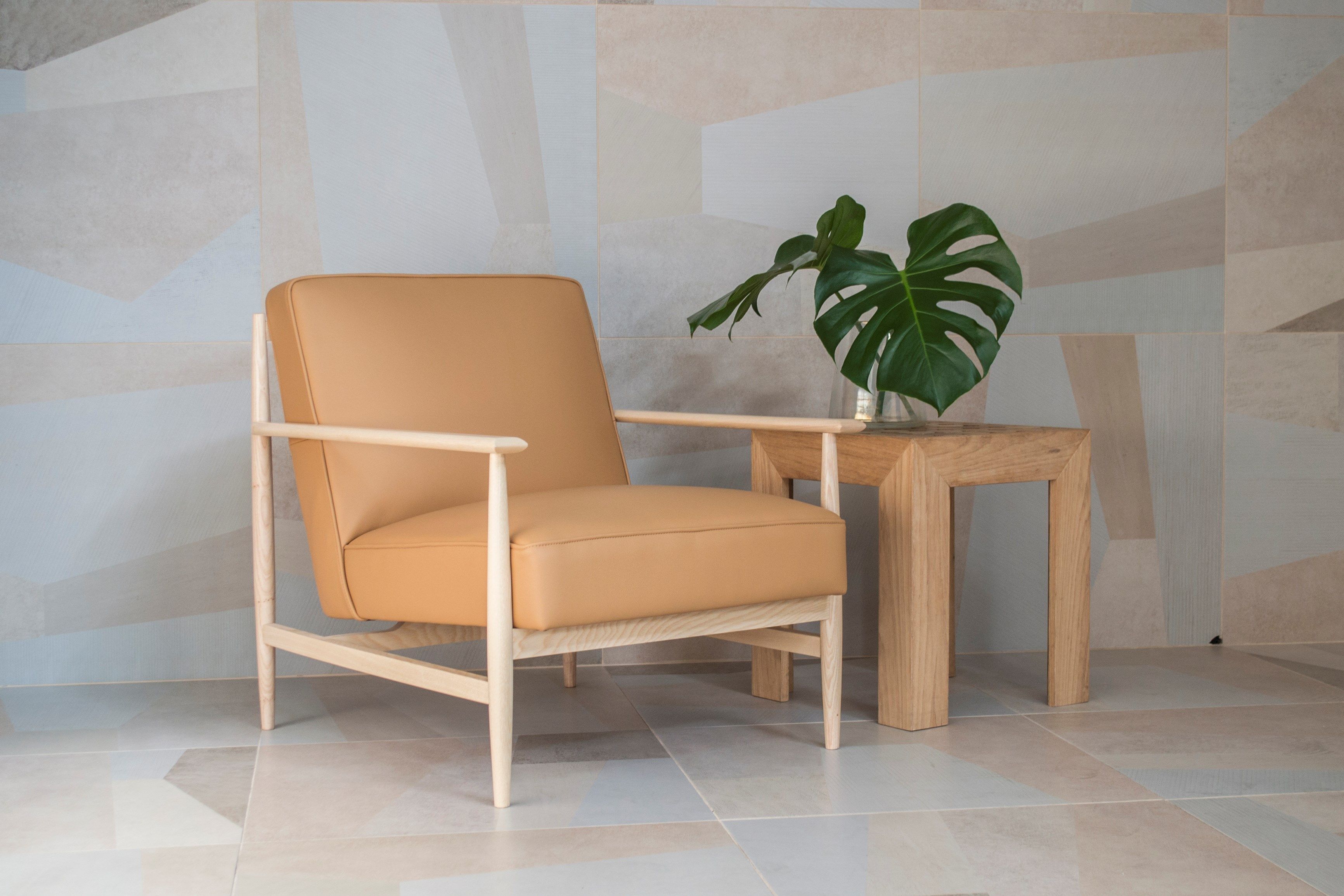 Кожаное кресло с подлокотниками mg12 ARCH-00032582 - Вид №6