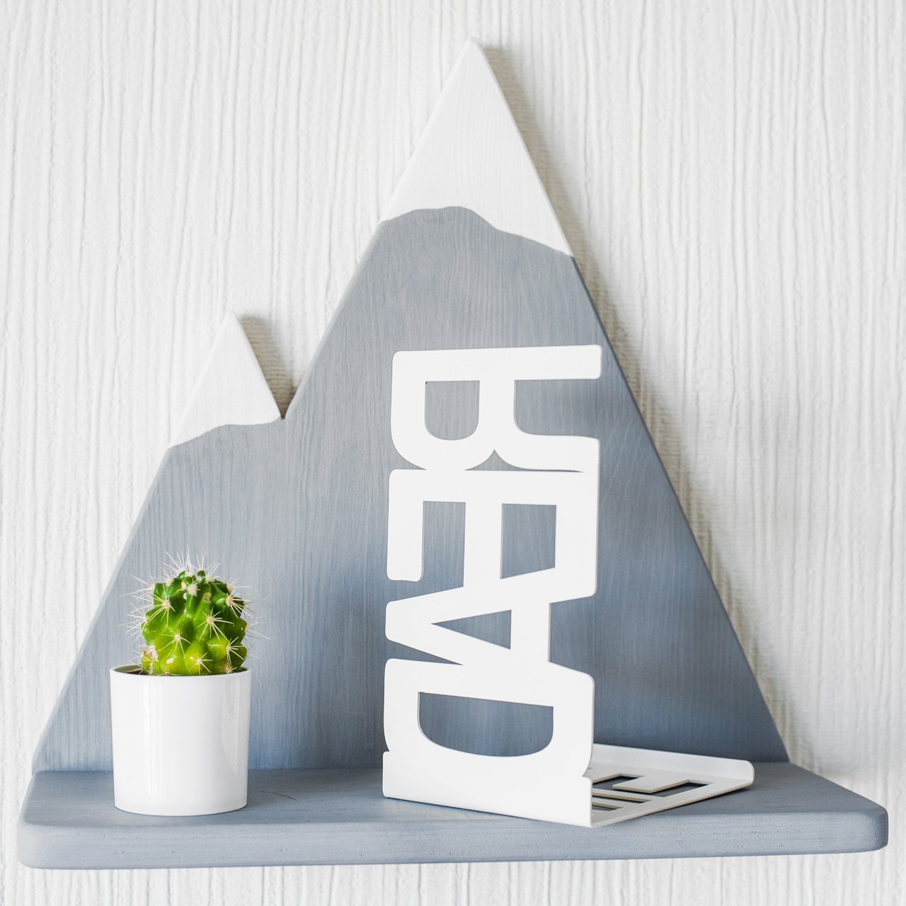 Держатель для книг "README" красный BONESSI  049437 Красный  - Вид №2