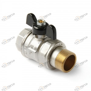 Кран шаровый 3/4 с нак. гайкой усиленный баб. Н-В РА PROAQUA 181168