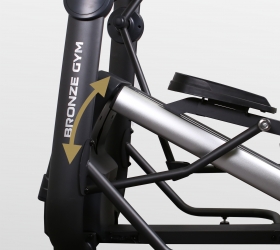 E1000M Эллиптический тренажер bronze gym e1000m pro turbo Bronze Gym  - Вид №3