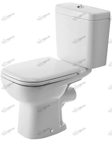 211109 Компакт унитаз с бачком Белый Duravit D-Code Германия
