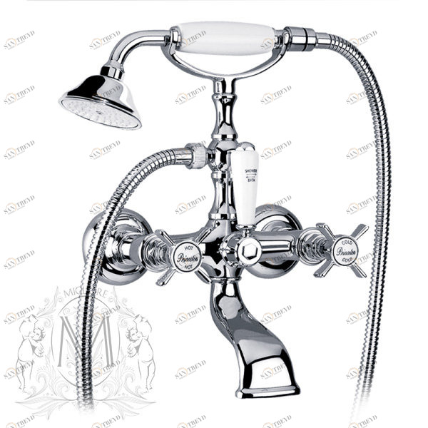 Смеситель MIGLIORE Princeton ML.PRN-802.CR для ванны/душа - хром 