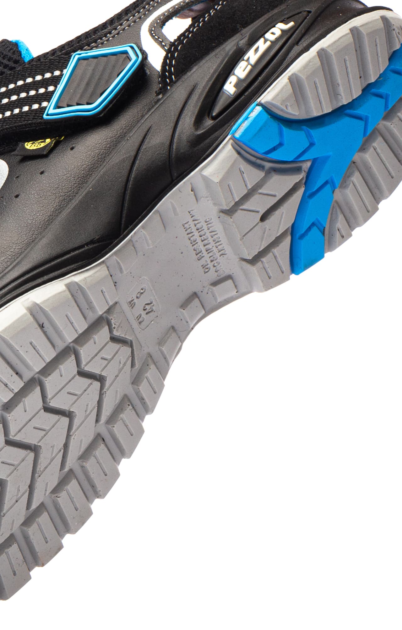 5031732 Полуботинки ПЕЦЦОЛЬ ФОРМУЛА 3 с перфорацией c композитным подноском и проколозащитной прокладкой черно-синие  Летняя обувь размер 41 Спецодежда  - Вид №6