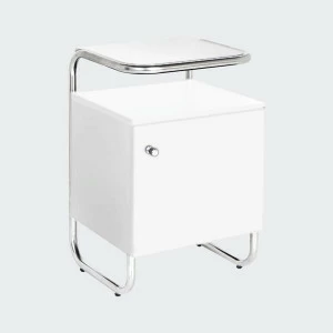 Тумба с металлическими ножками белая Bauhaus WOODI  00-3965971 Белый