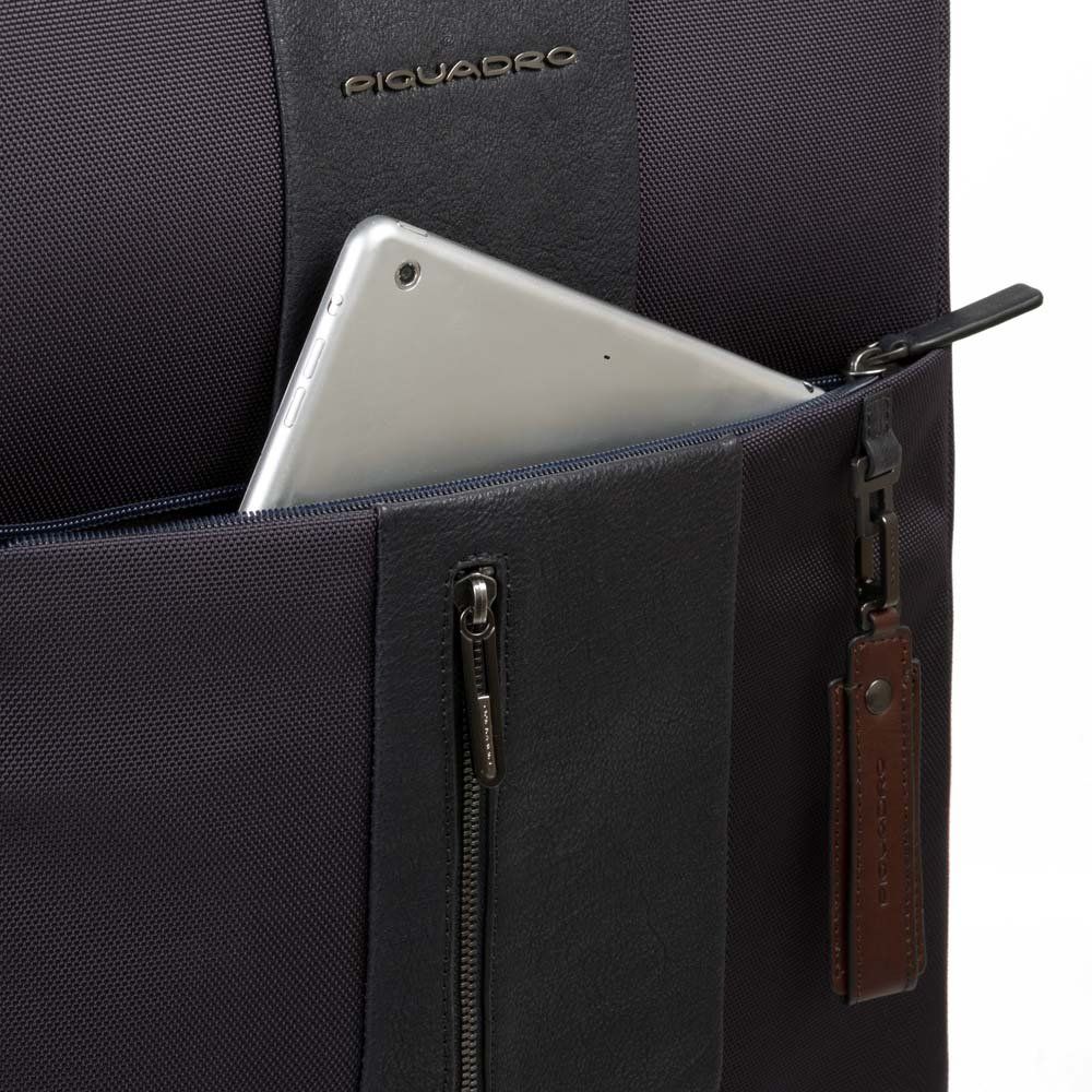 BV4444BRBM/BLU Чемодан BV4444BRBM Cabin size spinner Piquadro Brief  - Вид №2