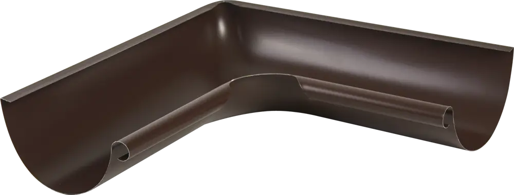 10009914 Угол желоба на 90° внутренний цвет коричневый STLM-1018045