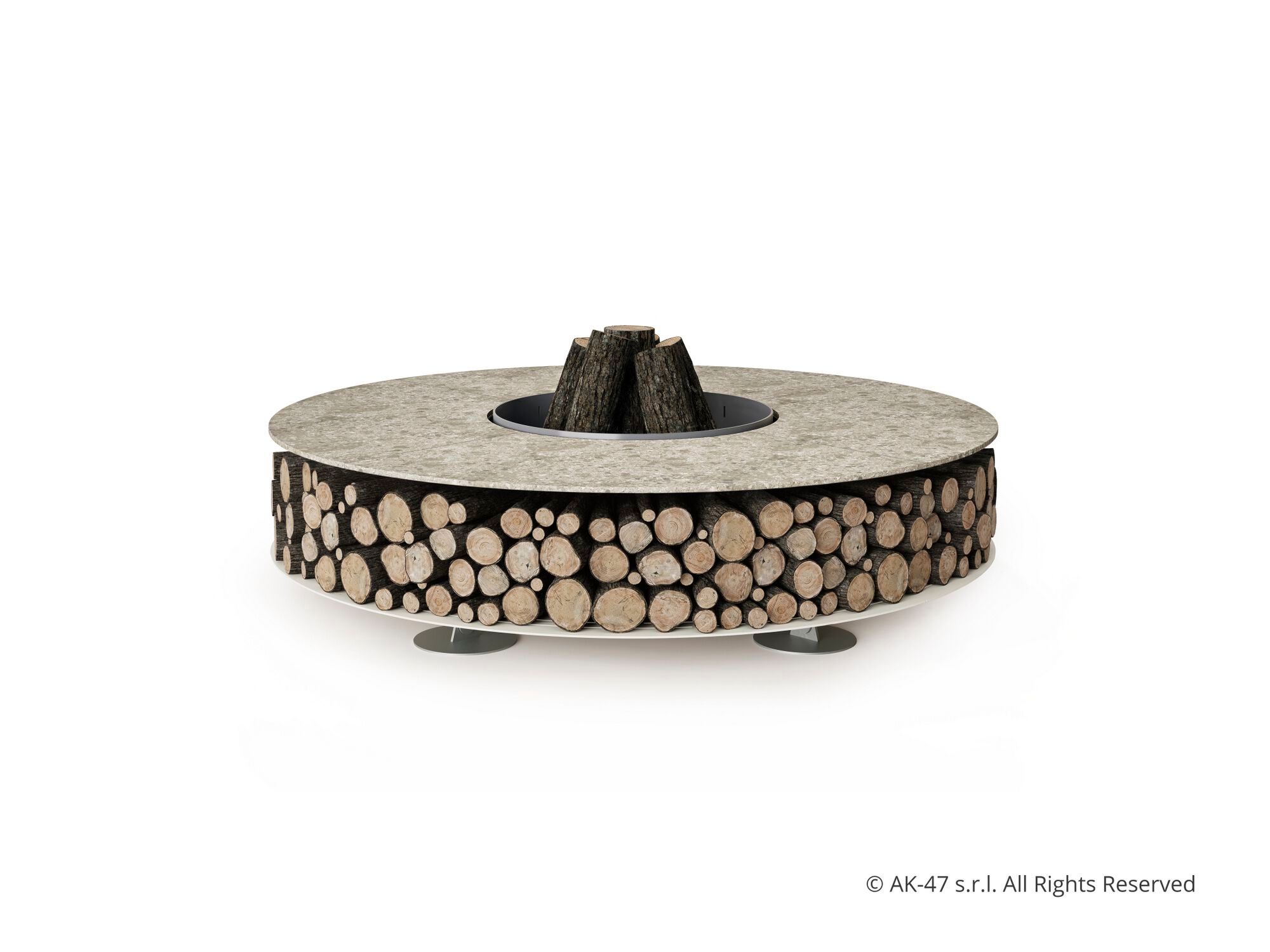 Жаровня с керамогранитным верхом Ak47 Design ZERO KERAMIK ARCH-00035806 - Вид №11