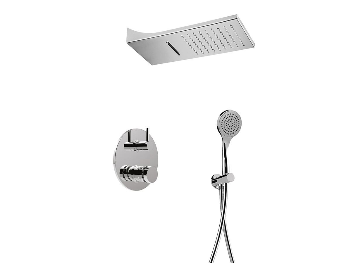 Встраиваемый набор для душа с ручным душем Rubinetteria Giulini MyRing Deluxe ARCH-00110060 - Вид №1