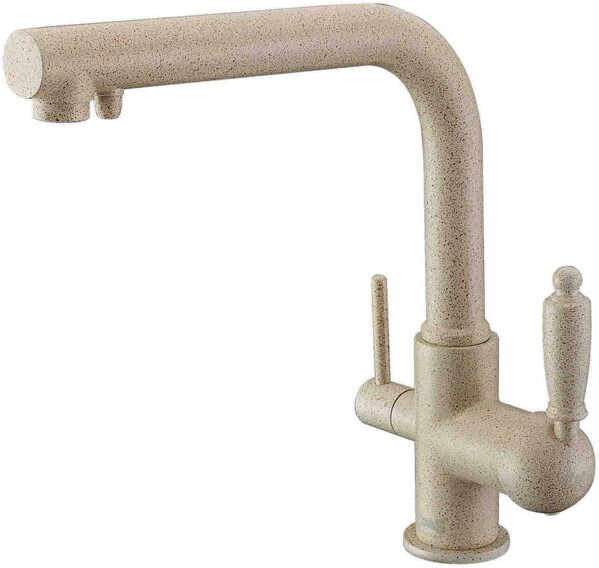 Смеситель ZorG Clean Water ZR 313 YF-33 ПЕСОЧНЫЙ для кухонной мойки, песочный