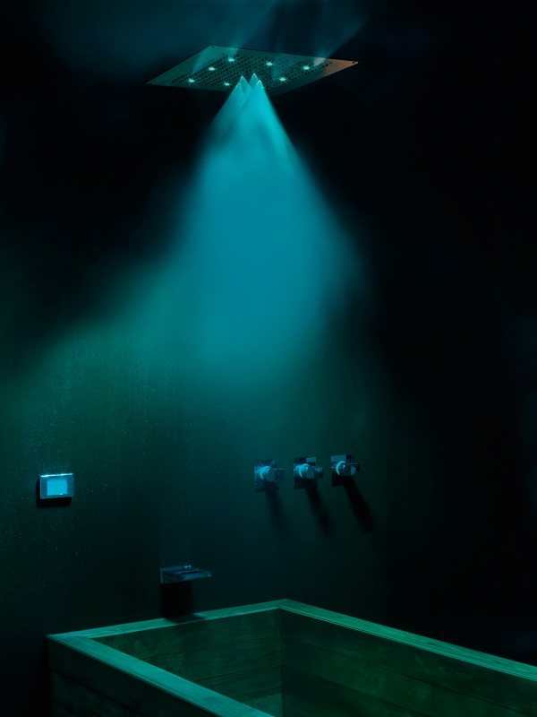 H38661 Потолочный & настенный душ DREAM-NEB - 2 Sprays - RGB CROMOTHERAPY BOSSINI  - Вид №3