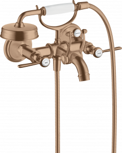 16551310 Смеситель для ванны 2-х ручного наружного монтажа с рычажными ручками AXOR MONTREUX