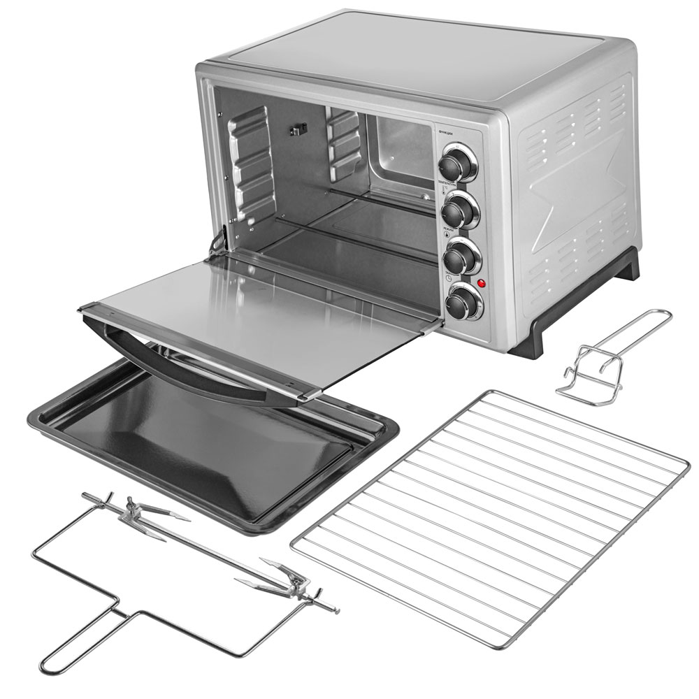 9023359 Мини-печь Endever Danko 4047 серебристый KROMAX STDN-0009243 - Вид №1