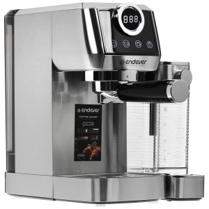 9101106 Кофеварка рожковая Endever Costa-1098 серебристый