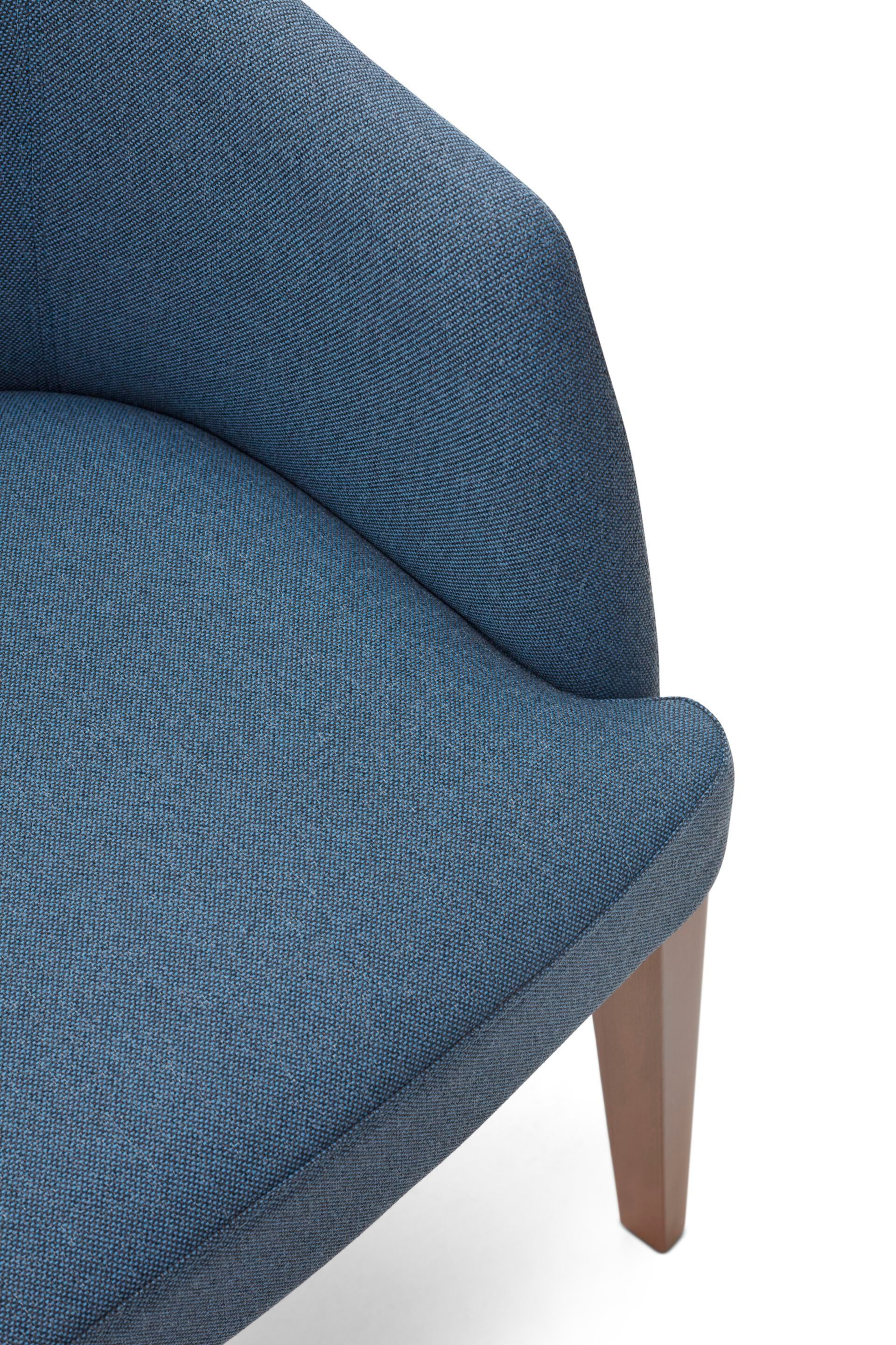 Тканевое кресло с подлокотниками Origins 1971 Вирджиния ARCH-00039905 - Вид №3