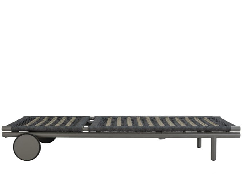 Садовая кровать из морской веревки и алюминия JANUS et Cie Anatra ARCH-00034967 - Вид №5