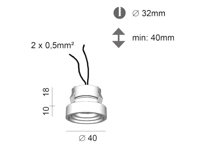 Круглый светодиодный светильник BEL-LIGHTING TEKNO ARCH-00114615 - Вид №2