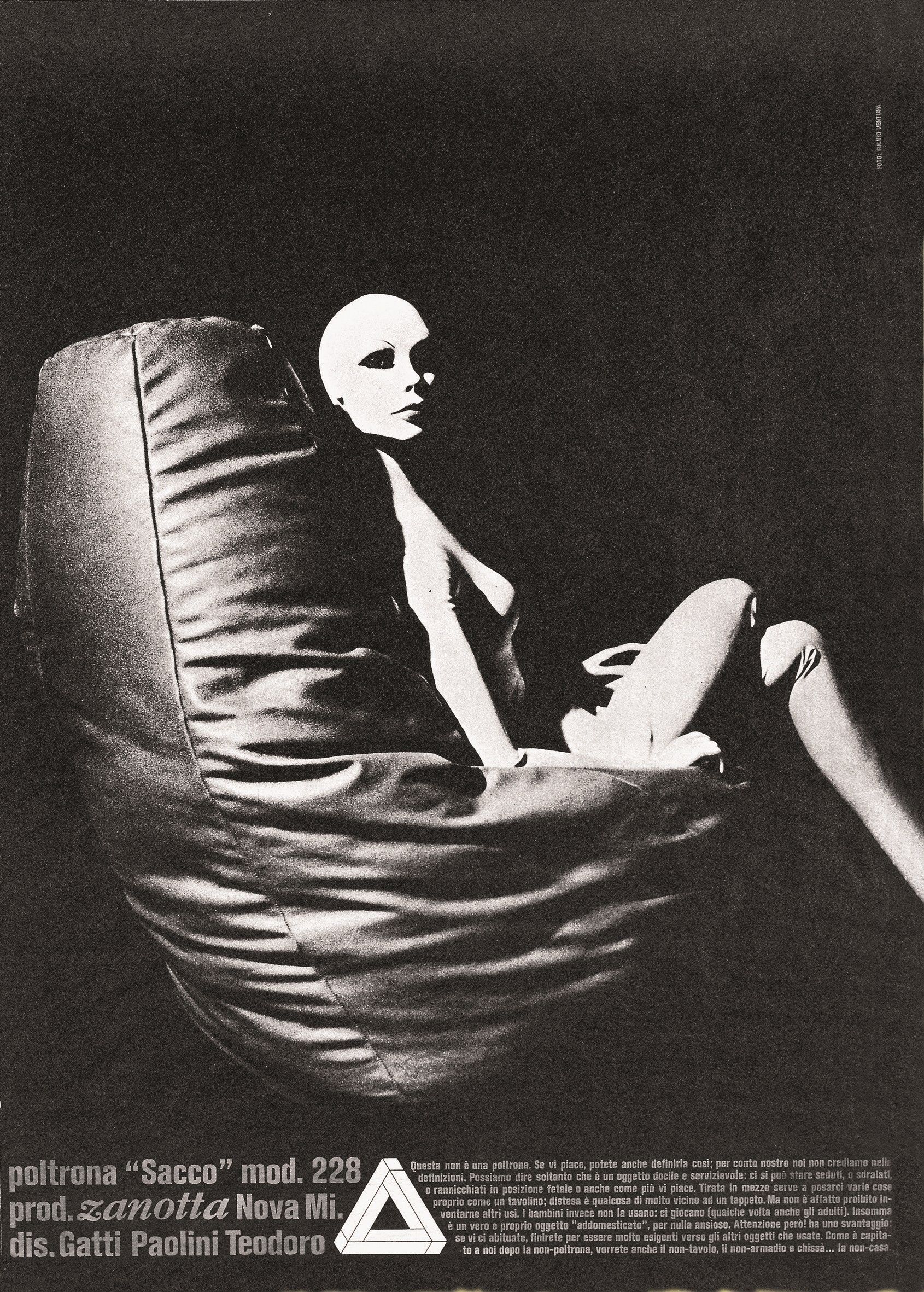 Кресло-мешок In Stock ZANOTTA - SACCO VIP 27552 ARCH-00029347 - Вид №4