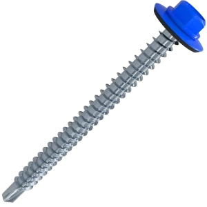 Кровельные саморезы STANDERS RAL5005 сверлоконечные синие 4.8x65, 50 шт. 82182093 STLM-2003722