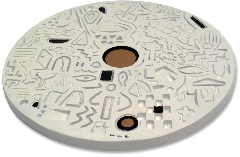 Kiasmo Керамическая скульптура Disk 2013ksddis3 - Вид №1