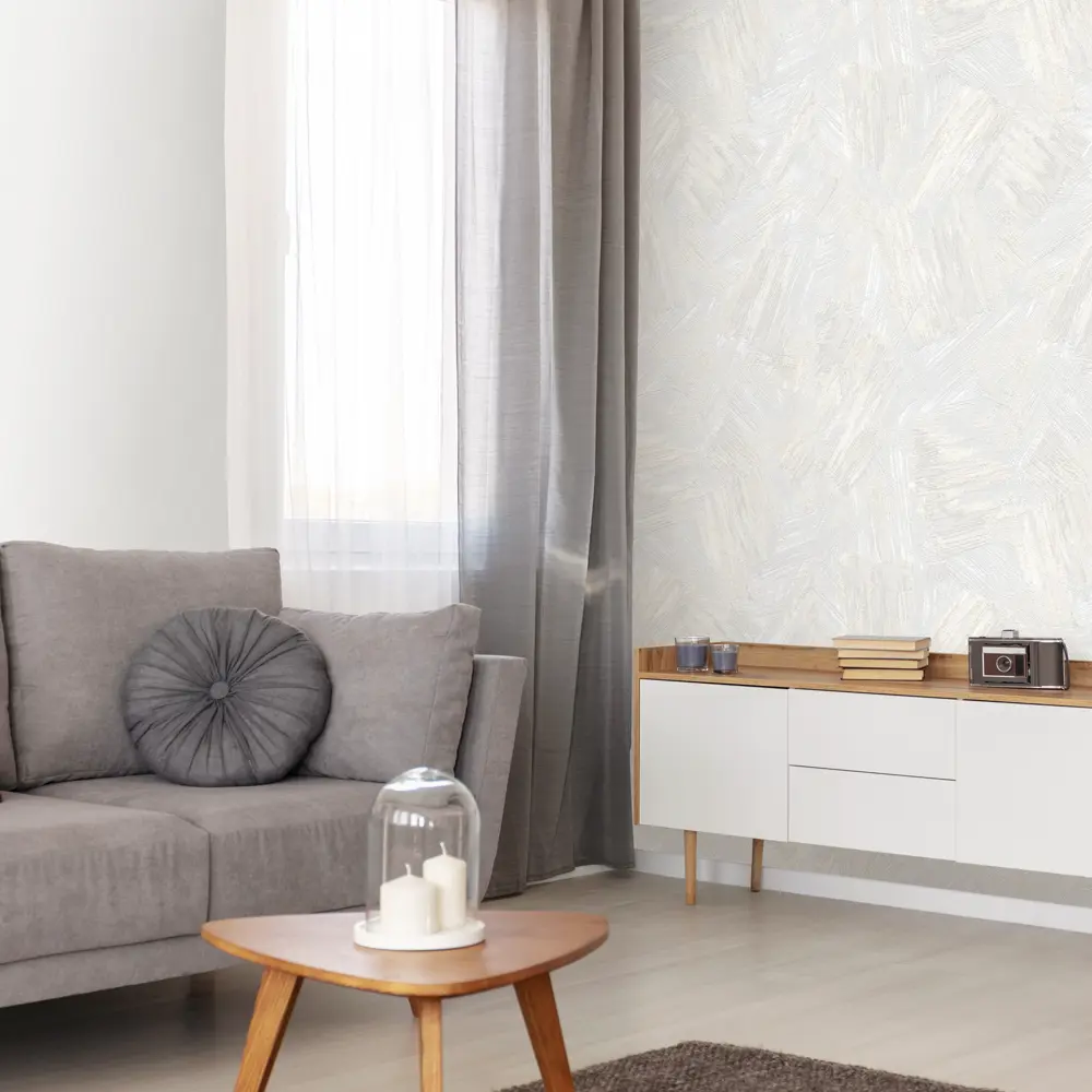 Обои флизелиновые Ateliero Soho бежевые 1.06 м AT38177-17 84872687 STLM-2076949 - Вид №3
