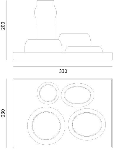 PROF Настольный набор из терракоты sun-id-1393438 - Вид №16