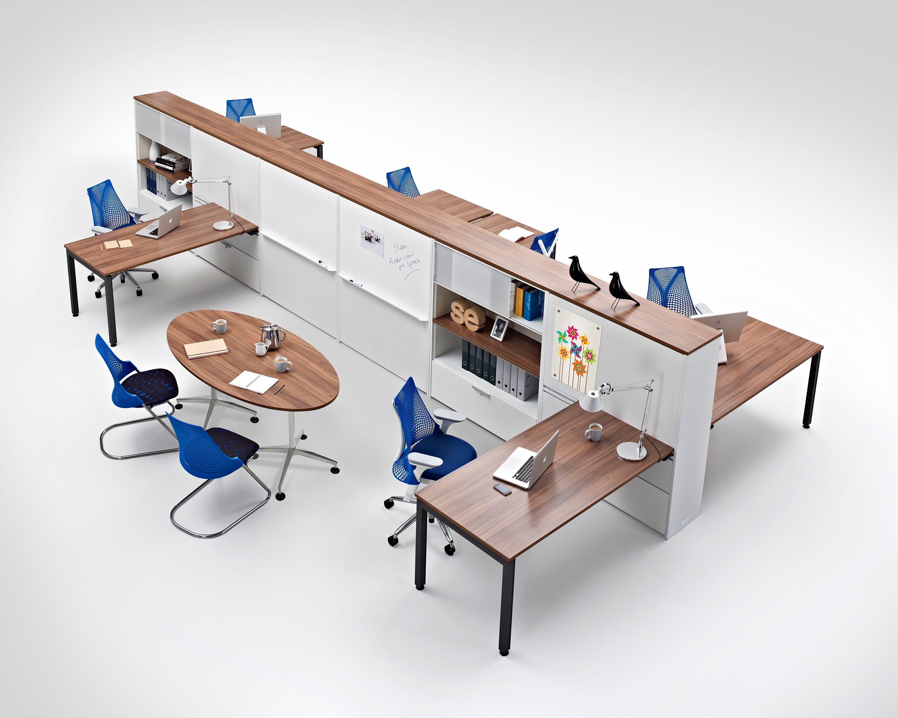 Модульный рабочий стол Herman Miller Everywhere ARCH-00057708 - Вид №18