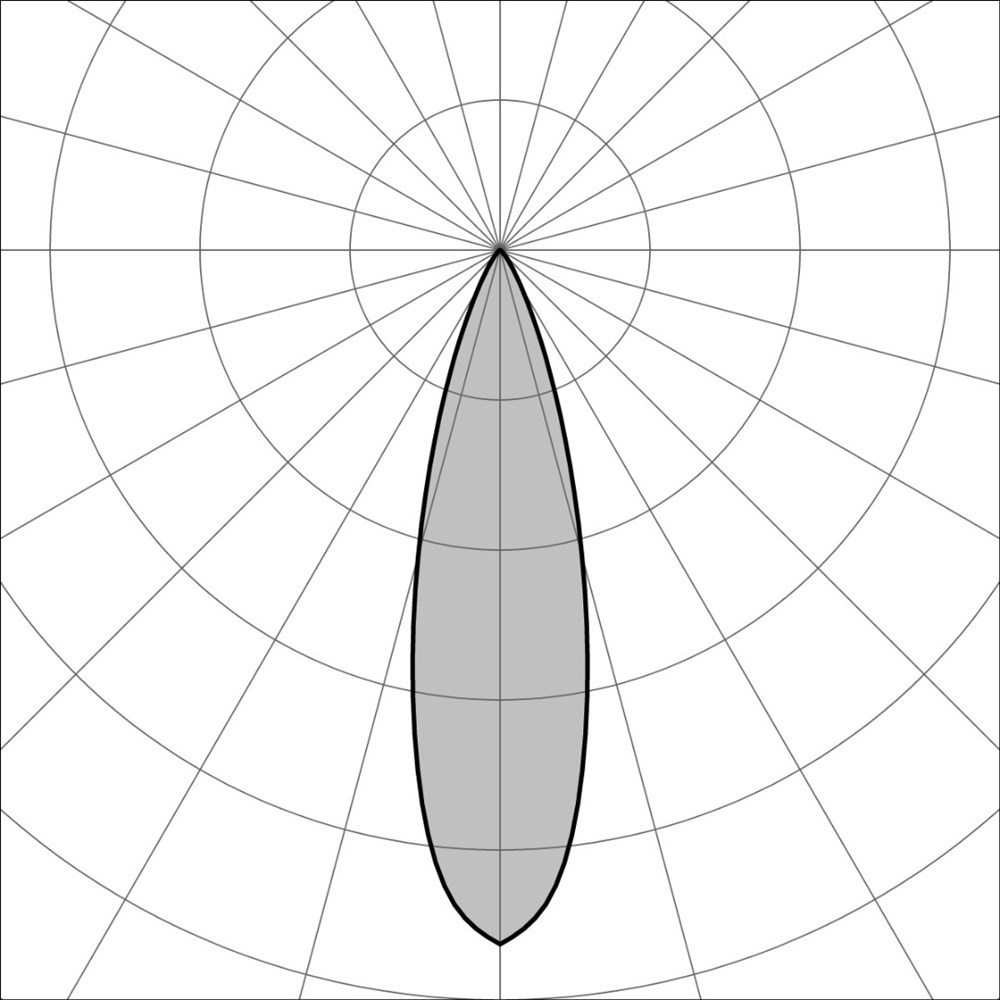 Tratto Wall PB 1500 Ghidini Tratto Wall PB .05 Темно-Cерый (Матовый)  - Вид №3