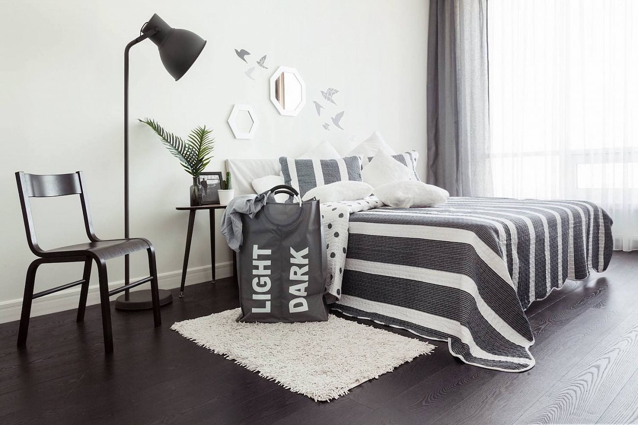 Кофейный столик с деревянными ножками и белым кантом "Капля" WOODI  00-3966509 Беленый дуб;бежевый;белый  - Вид №4