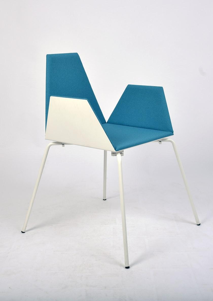 Lgtek Стул с обивкой и подлокотниками Tulipa sun-id-1461245 - Вид №1