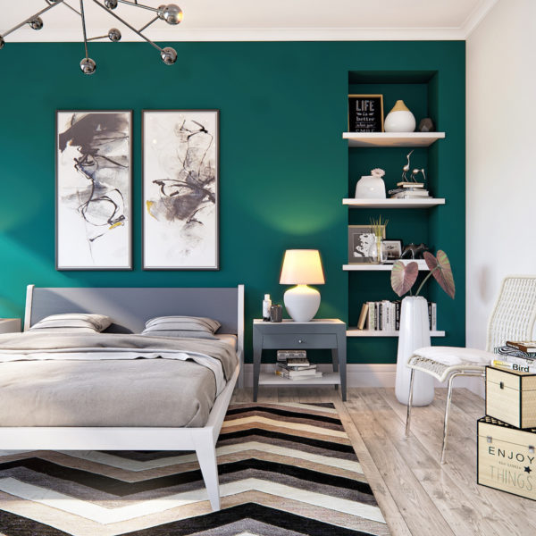 Кровать полутораспальная 140х200 см серая с решеткой Fly BRAGIN DESIGN REPLACE 00-3862358 Серый  - Вид №2