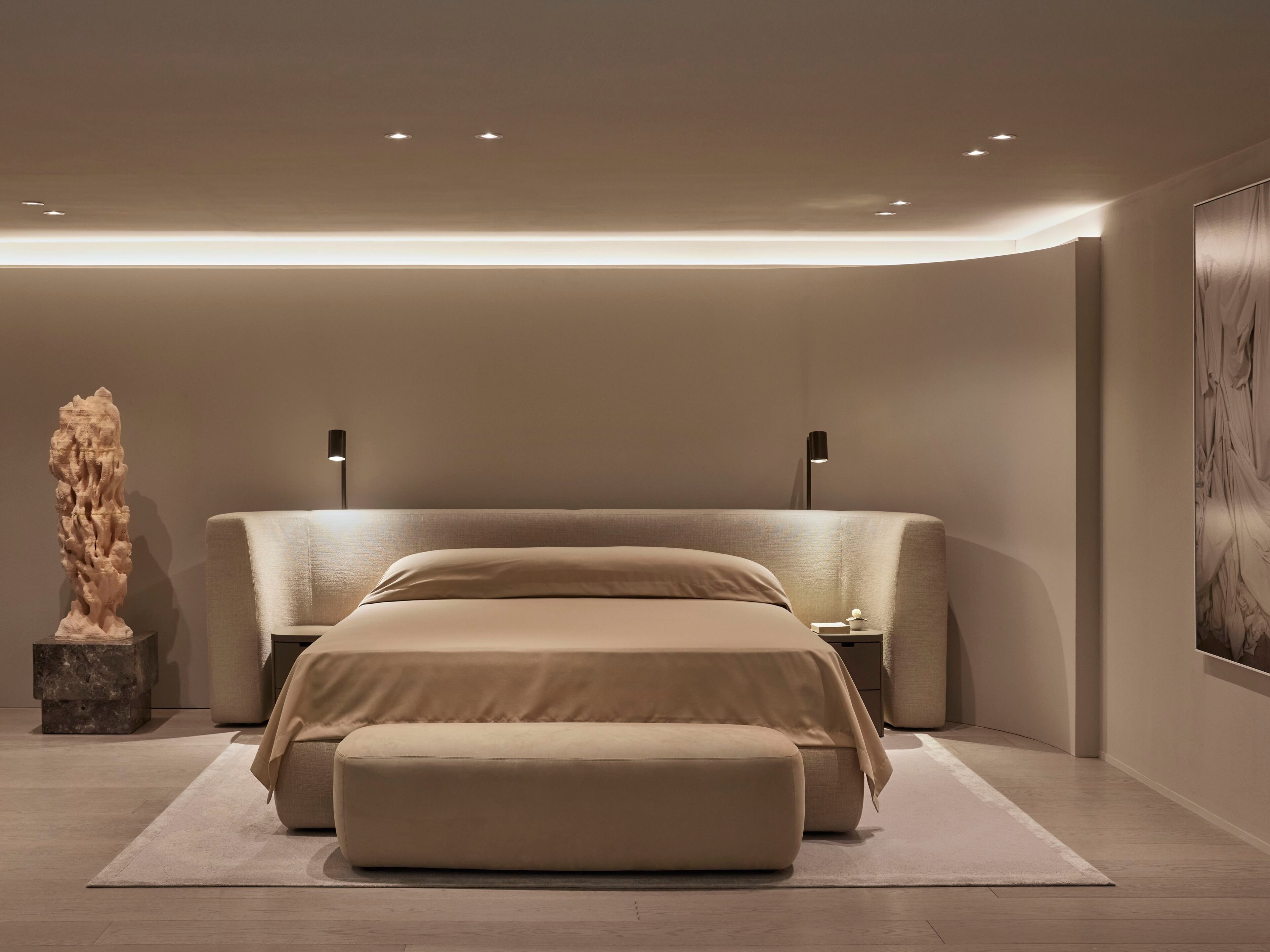 Двуспальная кровать с мягким изголовьем Piet Boon ARCH-00066113 - Вид №2