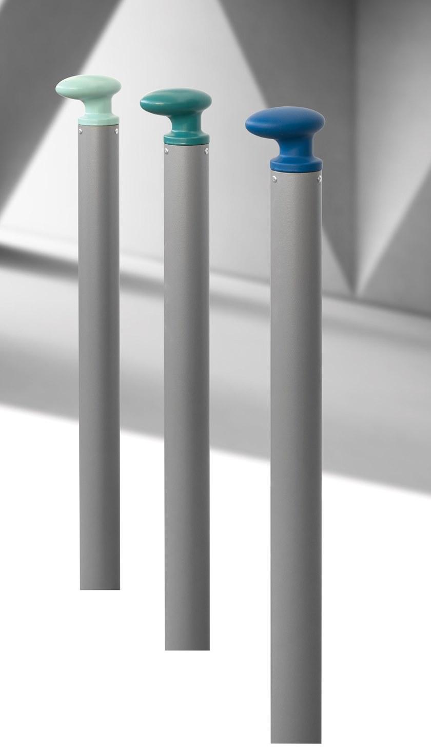 City Design Стационарная стальная стойка тумбы sun-id-1368136 - Вид №1