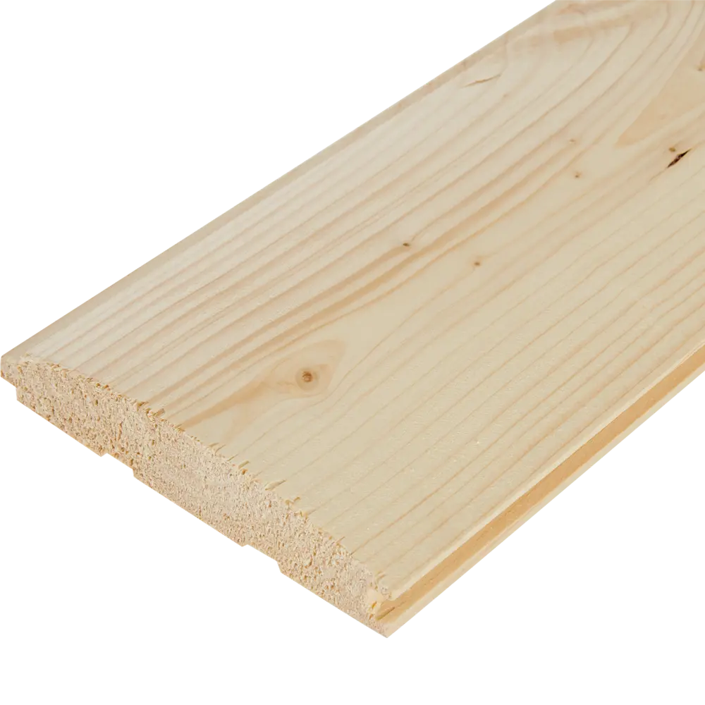 Santreyd Блок-хаус «Норма» - натуральная отделка под бревно 28×146×3000 мм 81947970 STLM-1014074 - Вид №1