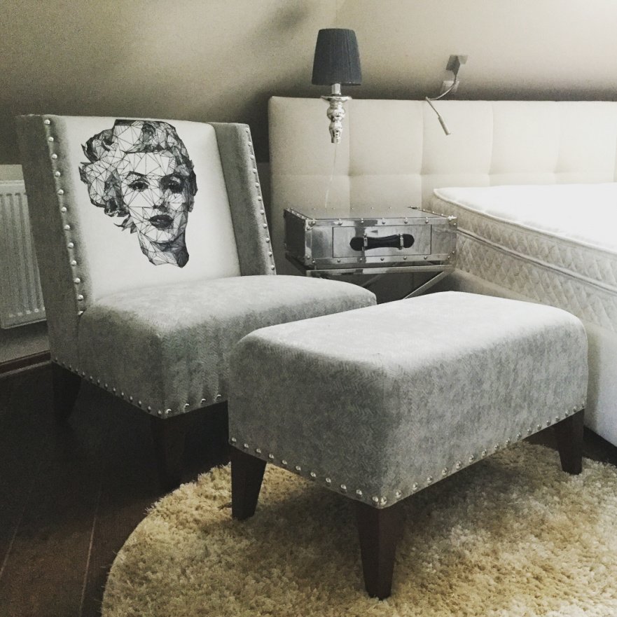 Кресло Icon by Josh Bryan серебро ICON DESIGNE ДИЗАЙНЕРСКИЕ, JOSH BRYAN 096799 Серый  - Вид №4