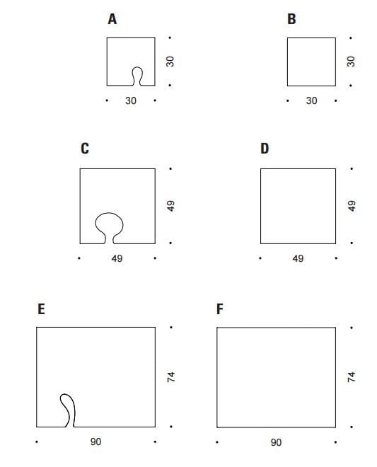 Журнальный столик из листового металла Desalto Мягче стали ARCH-00143469 - Вид №7