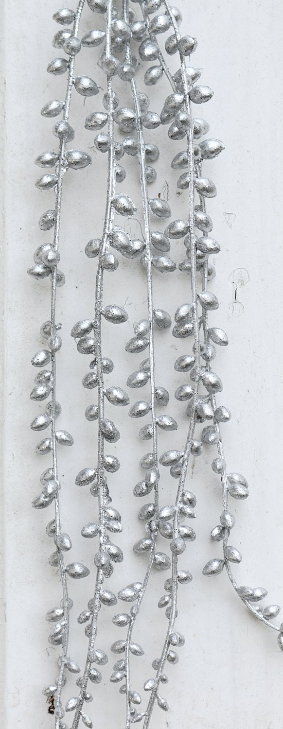1076 996 a3 Искусственная гирлянда, 73 см, серебро H-andreas 