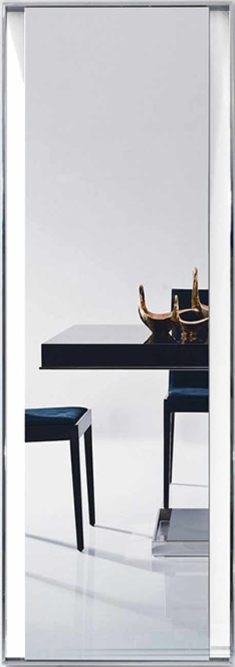 Напольное зеркало прямоугольное хром Exclusive 60x160 см PUSHA ДИЗАЙНЕРСКИЕ 062561 Хром  - Вид №2